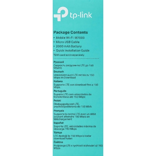 Мобильный Wi-Fi роутер TP-Link M7000
