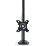 Кронштейн для мониторов ЖК Buro M3 черный 15"-27" (17"-32") макс.9кг крепление к столешнице поворот и наклон