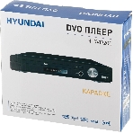 Плеер DVD Hyundai H-DVD200 черный Караоке ПДУ