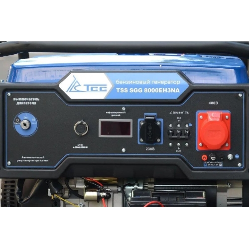 Электрогенератор бензиновый TSS SGG 8000EH3NA, 8.3 кВт, 84 дБ, 94 кг