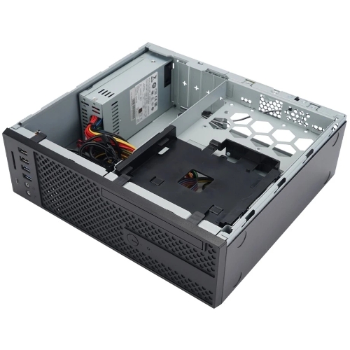 Компьютерный корпус Slim Desktop INWIN CJ708BL IP-S265AU7-2 80plus Bronze, U3*2+U2*2+A(HD)+TYPE 3.1C + FAN 80*15мм + intrusion switch INWIN Slim Case