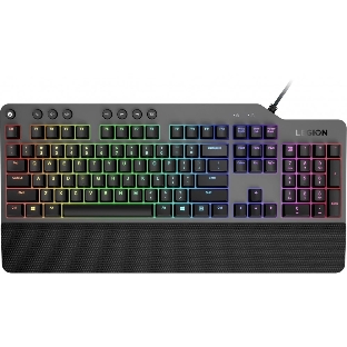 Клавиатура Lenovo Legion K500 RGB Mechanical проводная, USB Type-A, серый