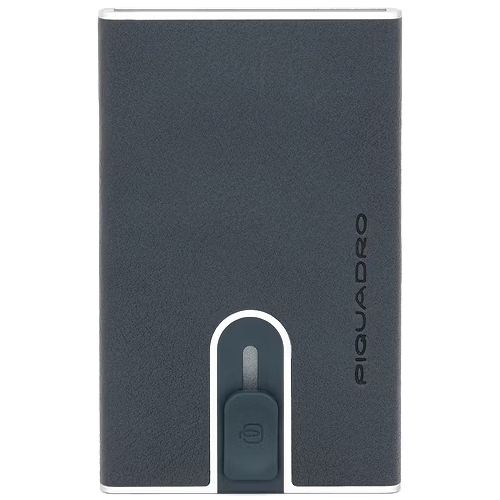 Картхолдер Piquadro Black Square PP4825B3R/BLU4 натуральная кожа, темно-синий