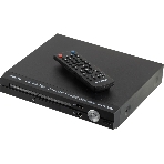 Плеер DVD Hyundai H-DVD200 черный Караоке ПДУ