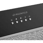 Вытяжка встраиваемая Maunfeld Trapeze 602M черный, 60 см, 1150 куб. м/ч, 54 дБ
