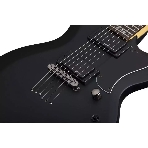 Электрогитара SCHECTER DEMON S-II ABSN - электрогитара 6-струнная, 24 лада, корпус: липа, гриф клен, накладка венге, на болтах, звукосниматели: HH, Schecter Diamond Active HB-105S, регулировки громкость, тон, 3х позиционный переключатель, Цвет: Aged Bla