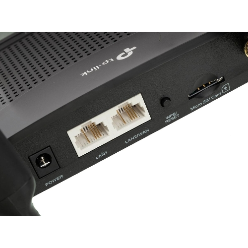 Роутер беспроводной TP-Link TL-MR100 N300 10/100BASE-TX/4G(3G) cat.4 черный
