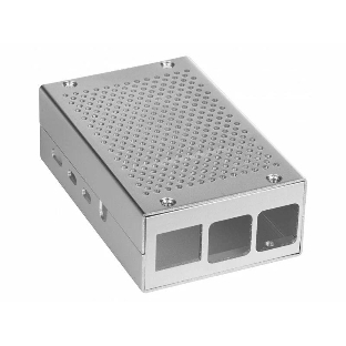 Корпус ACD Silver Fine Heat Dispersion Aluminium Alloy Case for Raspberry Pi 4B