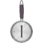Ковш Rondell Akzent RDS-1386, 1.3 л, с крышкой, стальной