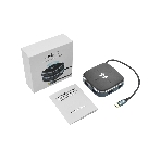 Распределитель Infobit iHub 901W 9 подключений через 1 кабель USB-С