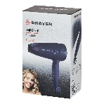 Фен BRAYER BR3020 синий, 1600 Вт, компактный