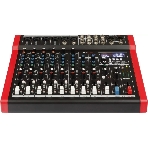 Микшерный пульт PROEL [MQ1222X] 12-ти канальный, 24 бит/48 кГц DSP, Bluetooth, медиа-плеер, 4x Combo XLR мик./лин. входа, 2x XLR+1/4" TRS (L/R) стерео мик./лин. входа, 2x XLR+1/4" TRS Main вых., 2x2 USB аудио интерфейс, 2x USB-A порта