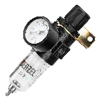 Фильтр-регулятор Denzel FR1500, 10 бар, 1500 л/мин, 1/4"