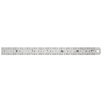 Линейка Silwerhof 160166 сталь нержавеющая дл. 30 см двухсторонняя шкала