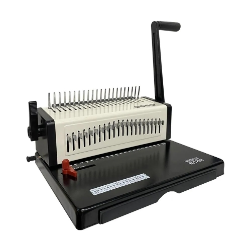 Переплетчик Office Kit B2125N A4/перф.23л.сшив/макс.500л./пластик.пруж. (4.5-51мм)