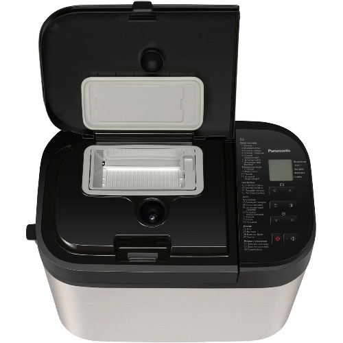 Хлебопечка Panasonic SD-YR2550STS серебристый/черный, 550 Вт, 1.1 кг, 30 программ