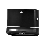 Диспенсер бумажных полотенец Puff 5135Bl, черный, с замком, ABS-пластик
