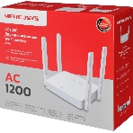 Роутер беспроводной Mercusys AC10 AC1200 10/100BASE-TX белый
