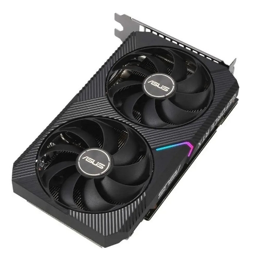 Видеокарта Asus GeForce RTX 3060 Dual OC Edition (LHR), 12 GB GDDR6, 192 bit, 3xDisplayPort, HDMI, GPU 1837 MHz