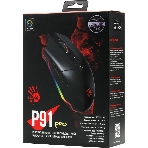 Мышь проводная A4Tech Bloody P91 Pro черный, 16000 dpi, USB, кнопки - 8