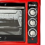 Мини-печь Delta D-0123 красная