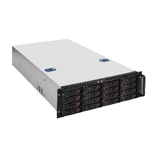 Серверный корпус ExeGate Pro 3U660-HS16 (RM 19", высота 3U, глубина 660, БП 2U-1000ADS,16xHotSwap, USB)