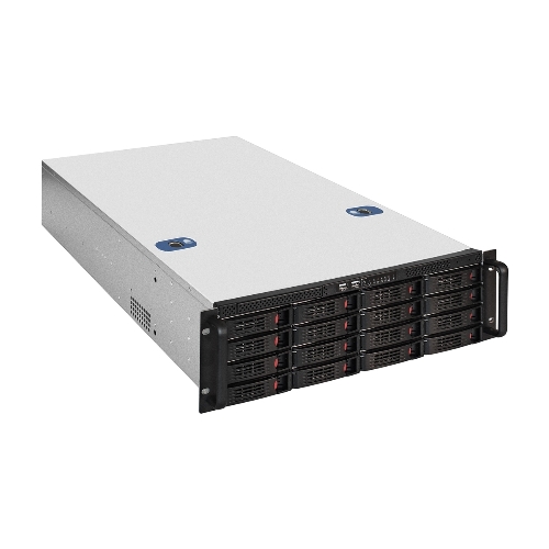 Серверный корпус ExeGate Pro 3U660-HS16 (RM 19", высота 3U, глубина 660, БП 2U-1000ADS,16xHotSwap, USB)