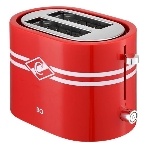 Тостер BQ T1004 Spartak красный, 1000 Вт, 2 слота