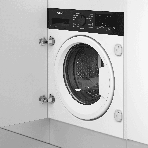 Стиральная машина встраиваемая Hotpoint WBIH 8490 VWB белый, загрузка фронтальная 8 кг, 1400 об/мин, класс А