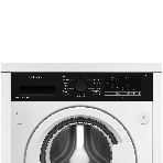 Стиральная машина встраиваемая Hotpoint WBIH 8490 VWB белый, загрузка фронтальная 8 кг, 1400 об/мин, класс А