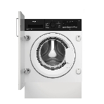 Стиральная машина встраиваемая Hotpoint WBIH 8490 VWB белый, загрузка фронтальная 8 кг, 1400 об/мин, класс А