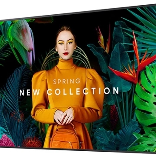 Панель Samsung QM65C черный, 65", VA, 3840 x 2160, 500 кд/м², 4000 :1, 24/7, 8 мс, 178°/178°
