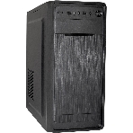 Компьютерный корпус Miditower ExeGate XP-332 Black, ATX, (без БП), 2*USB, Audio