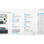 Клавиатура беспроводная A4Tech Fstyler FBK25, USB, Bluetooth/Радиоканал, черный/серый