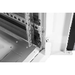 Шкаф телекоммуникационный напольный ЭКОНОМ 18U (600 × 800) дверь стекло, дверь металл