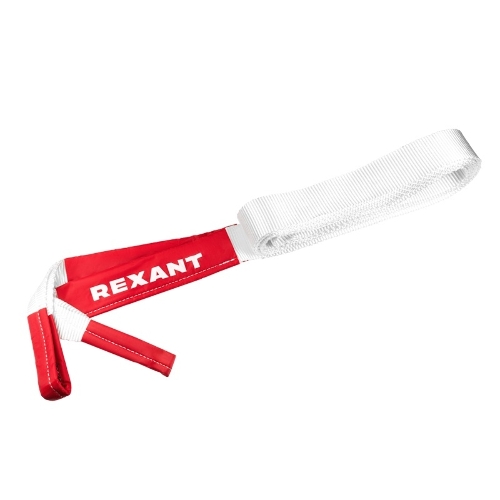 Трос динамический (стропа) Rexant 7т, 6м, белый, в чехле