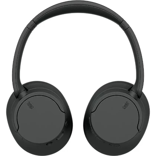 Беспроводные/проводные наушники SONY WH-CH720N черный, полноразмерные, Bluetooth + проводной, активное шумоподавление, до 50 ч