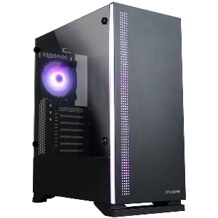Компьютерный корпус ZALMAN S5, ATX, BLACK, WINDOW, 2xCOMBO (3.5" or 2.5"), 4x2.5", 2xUSB 2.0, 1xUSB 3.0, FRONT 1x120мм, REAR 1x120мм RGb
