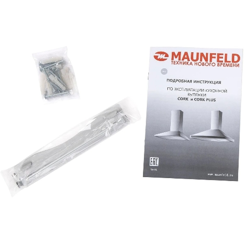Вытяжка купольная Maunfeld Cork 60, черный, 60 см, 620 куб. м/ч, 47 дБ