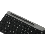 Клавиатура беспроводная A4Tech Fstyler FBK25, USB, Bluetooth/Радиоканал, черный/серый