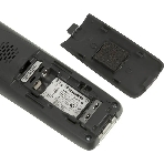 Телефон беспроводной (DECT) Panasonic KX-TG2511RUS (серебристый) АОН, Caller ID,спикерфон на трубке,переход в Эко режим одним нажатием