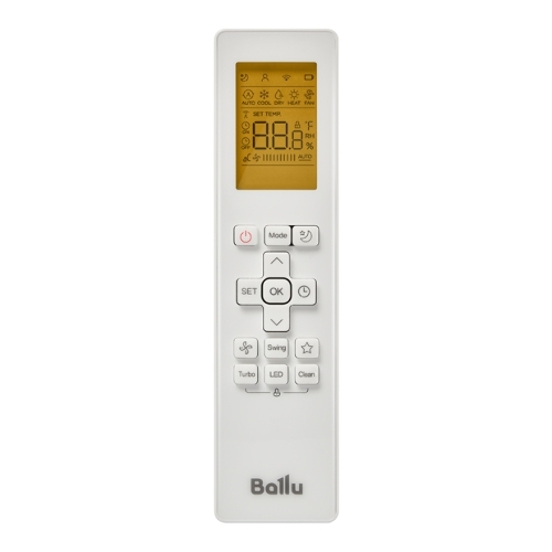 Внутренний блок сплит-системы Ballu BSO/in-12HN8_22Y 12000 BTU, 35 м², 26 дБ, охлаждение, обогрев, осушение, белый