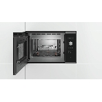 Встраиваемая микроволновая печь Bosch BEL554MS0 нержавеющая сталь/черный, 25 л, 900 Вт, переключатели - поворотный механизм/сенсор