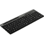 Клавиатура беспроводная A4Tech Fstyler FBK25, USB, Bluetooth/Радиоканал, черный/серый
