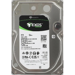 Жесткий диск HDD Seagate Exos 7E10 8Tb 7200rpm SAS 256Mb 3.5"