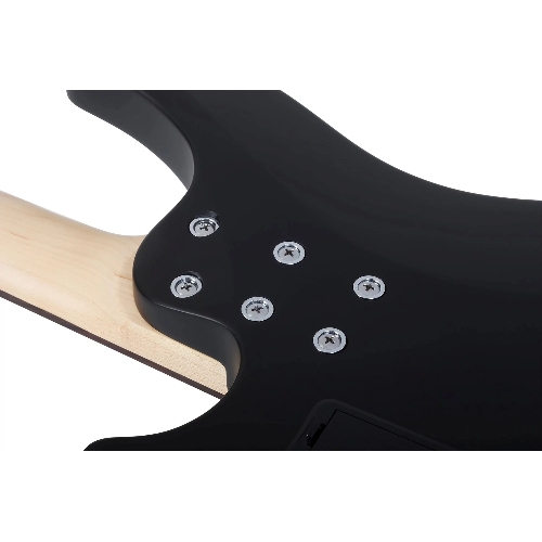 Бас-гитара SCHECTER C-4 DELUXE SBK - бас-гитара 4-струнная, цвет черный матовый