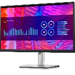 Монитор 23.8" Dell P2423DE IPS 2560x1440, 60 Гц, 5 мс, 16:9, 300 кд/м², HDMI 1.4, DP 1.2, USB-C (90 Вт), 4xUSB 3.0, Ethernet (1 Gbит), 3.5 Jack, черный/серебристый