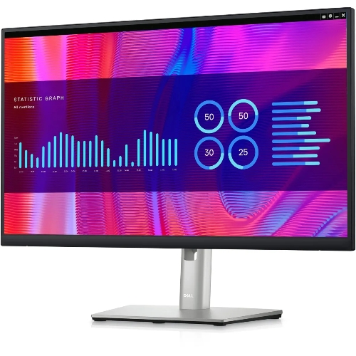 Монитор 23.8" Dell P2423DE IPS 2560x1440, 60 Гц, 5 мс, 16:9, 300 кд/м², HDMI 1.4, DP 1.2, USB-C (90 Вт), 4xUSB 3.0, Ethernet (1 Gbит), 3.5 Jack, черный/серебристый