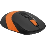 Мышь беспроводная A4Tech Fstyler FG10S черный/оранжевый, 2000 dpi, радиоканал, USB, кнопки - 4