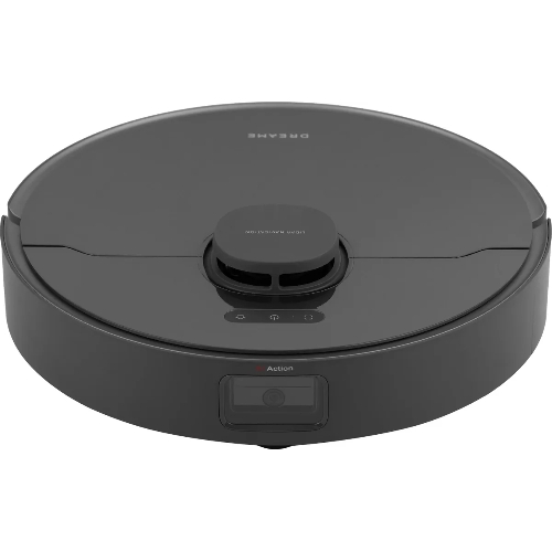 Робот-пылесос Dreame RLS6AD D10S Plus черный, 46 Вт, 5200 мА·ч Li-Ion, уборка сухая/влажная, пылесборник контейнер 0.4 л